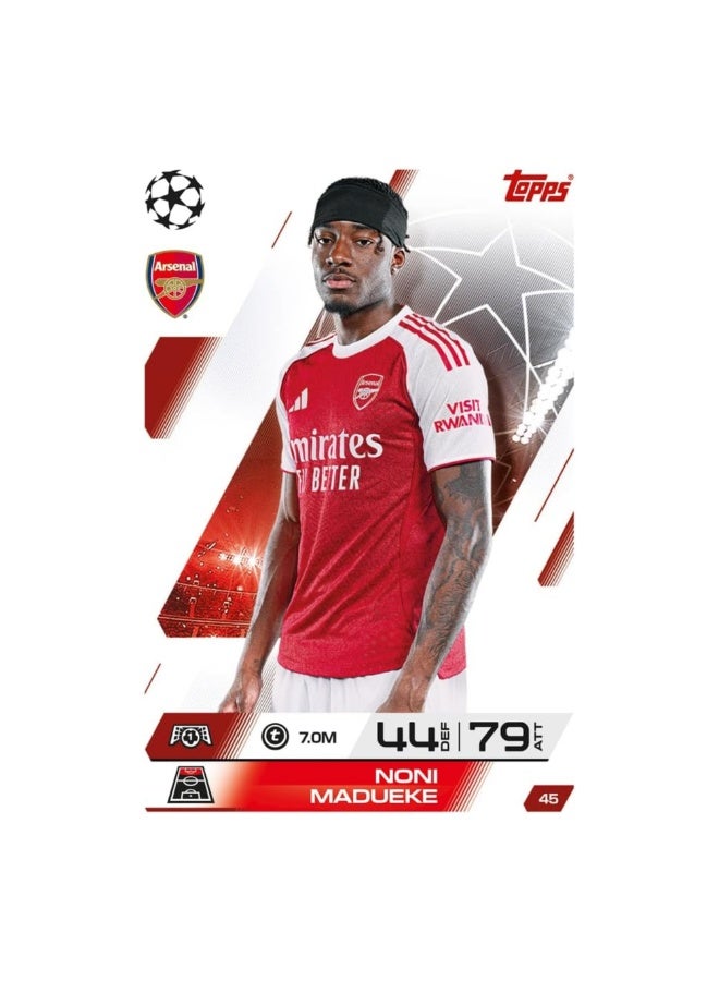 Topps Match Attax UCC 2025/2026 Collectible Football Trading Cards, Mini Tin "Global Goalscorers" with 28 Cards with 1 Limited Edition & 3 Exclusive Edition Cards, Officially Licensed Product - Image 3